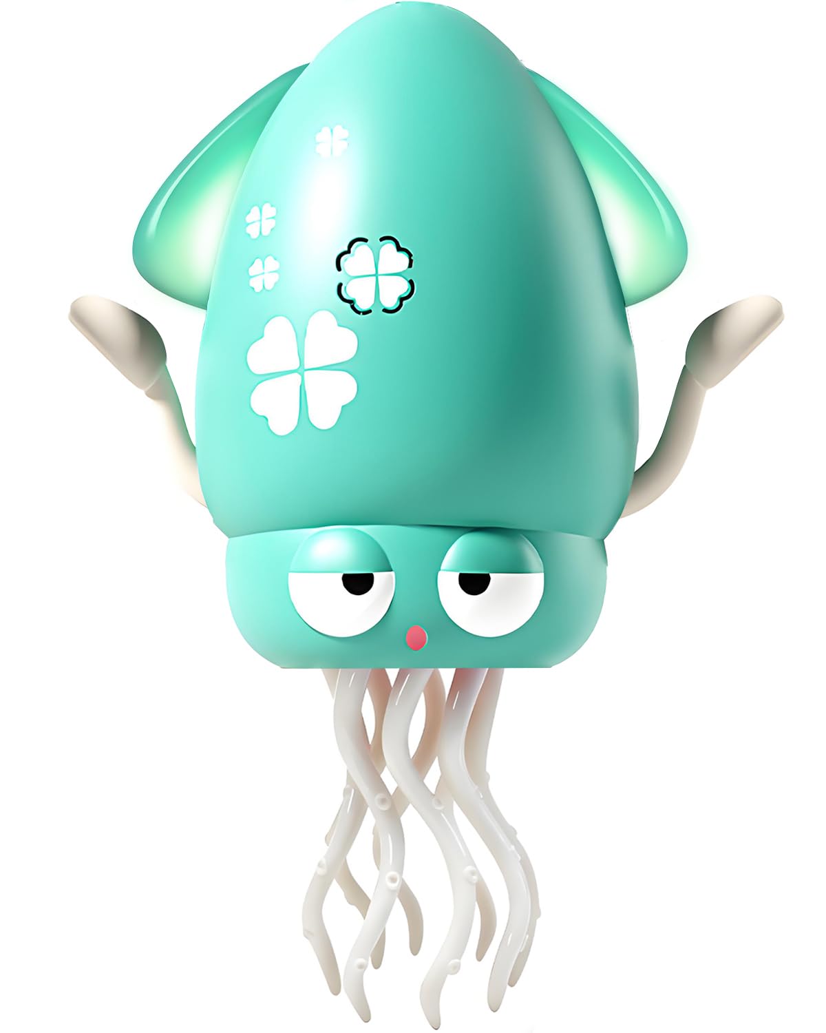 Pbooo Dancing Octopus Toy with LED Lights – Tummy Time & Crawling Fun