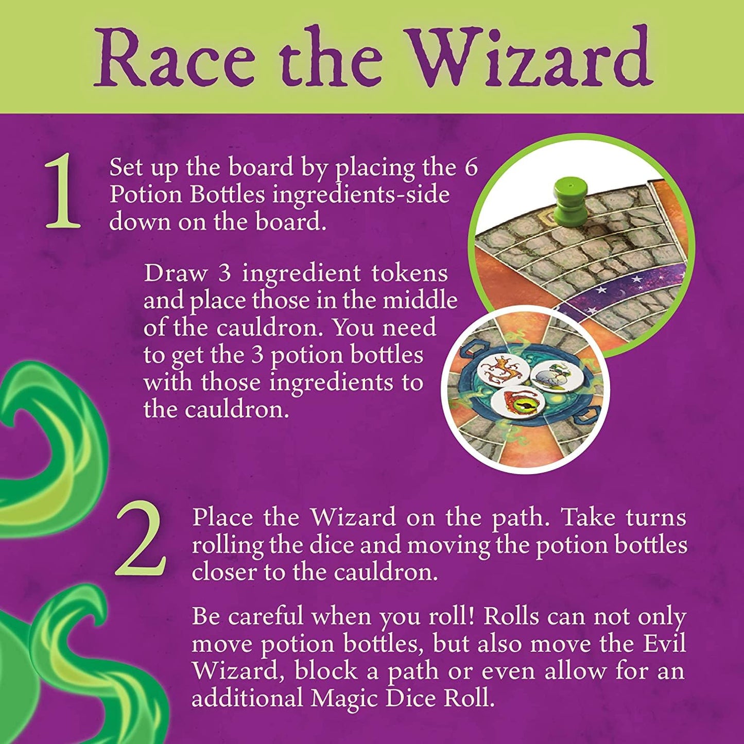 Peaceable Kingdom Cauldron Quest: Cooperative Potions & Spells Game for Kids