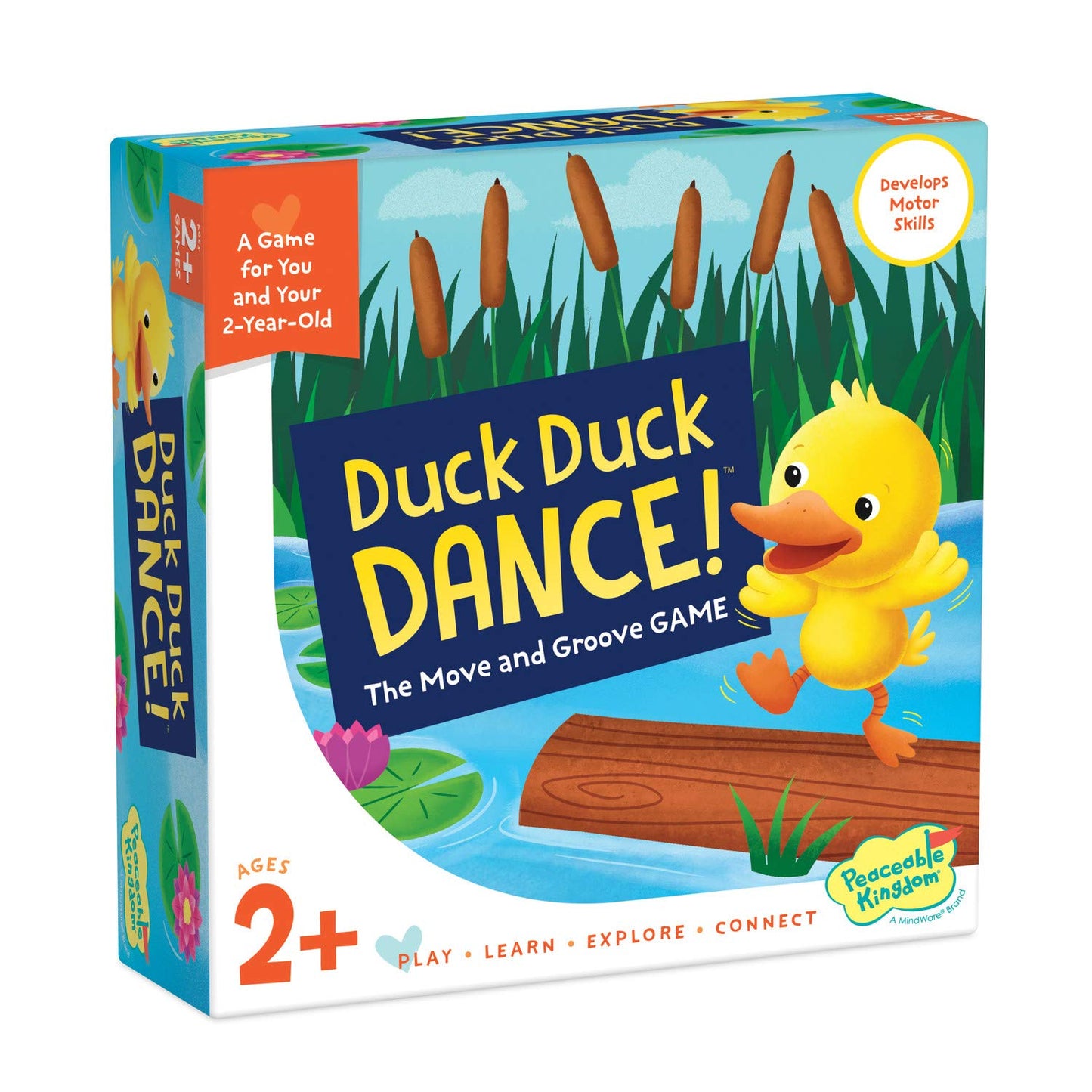 Peaceable Kingdom Duck Duck Dance – Toddler Movement Board Game