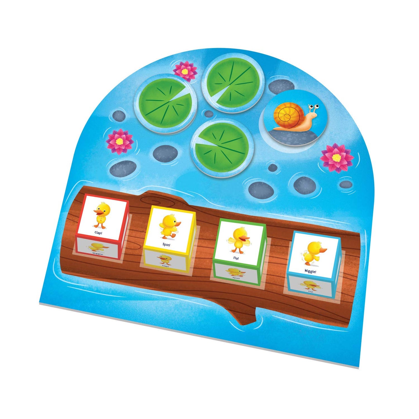 Peaceable Kingdom Duck Duck Dance – Toddler Movement Board Game