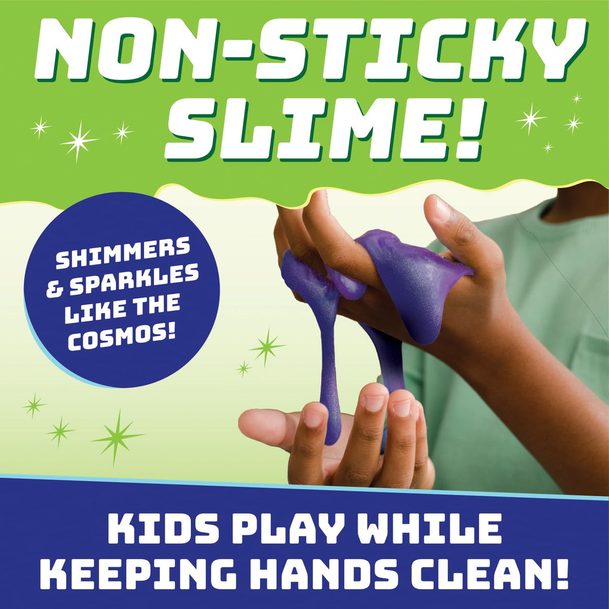 Peaceable Kingdom Galactic Slime Balls – 28 Mess-Free Party Favors for Kids