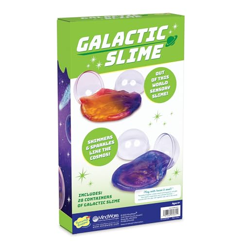 Peaceable Kingdom Galactic Slime Balls – 28 Mess-Free Party Favors for Kids