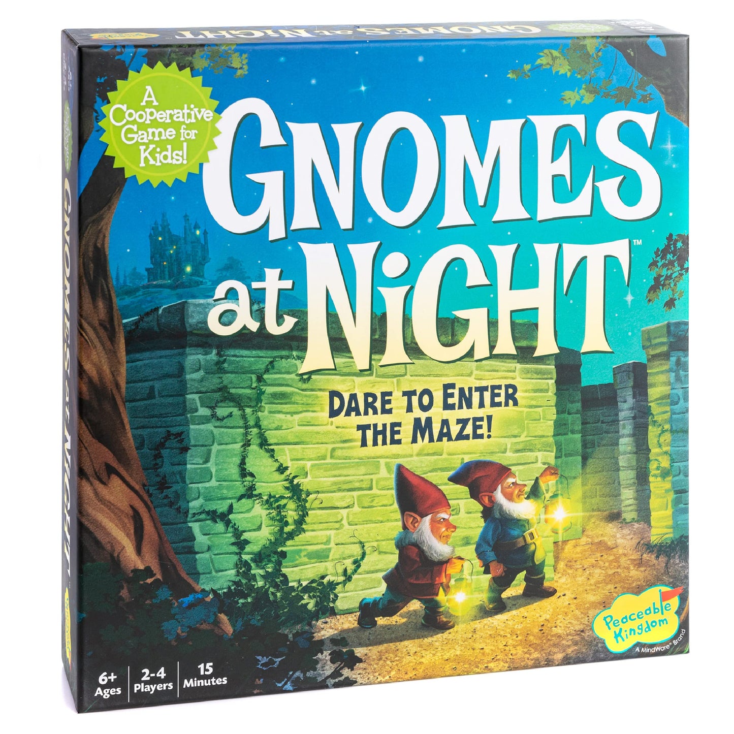 Peaceable Kingdom Gnomes at Night — Cooperative Maze Game (Ages 6+)