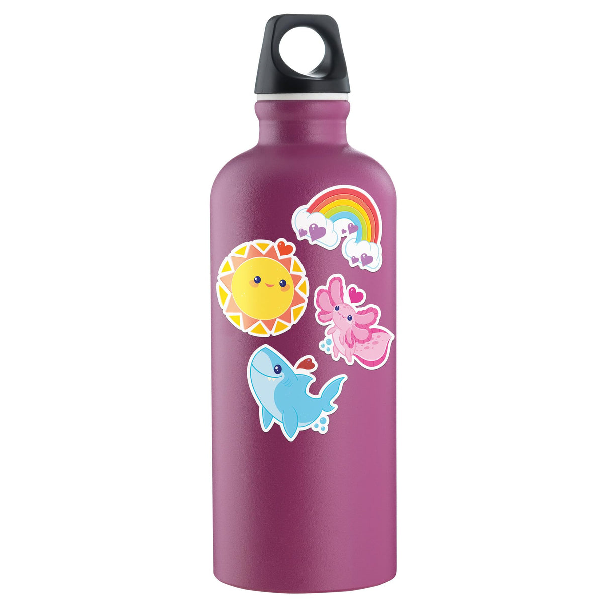 Peaceable Kingdom Valentine Gift Set for Kids — 28 Cards & Water Bottle Stickers