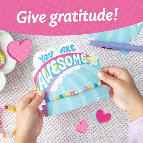 Peaceable Kingdom Valentines Box for Kids | Classroom Valentines Cards & Friendship Bracelets