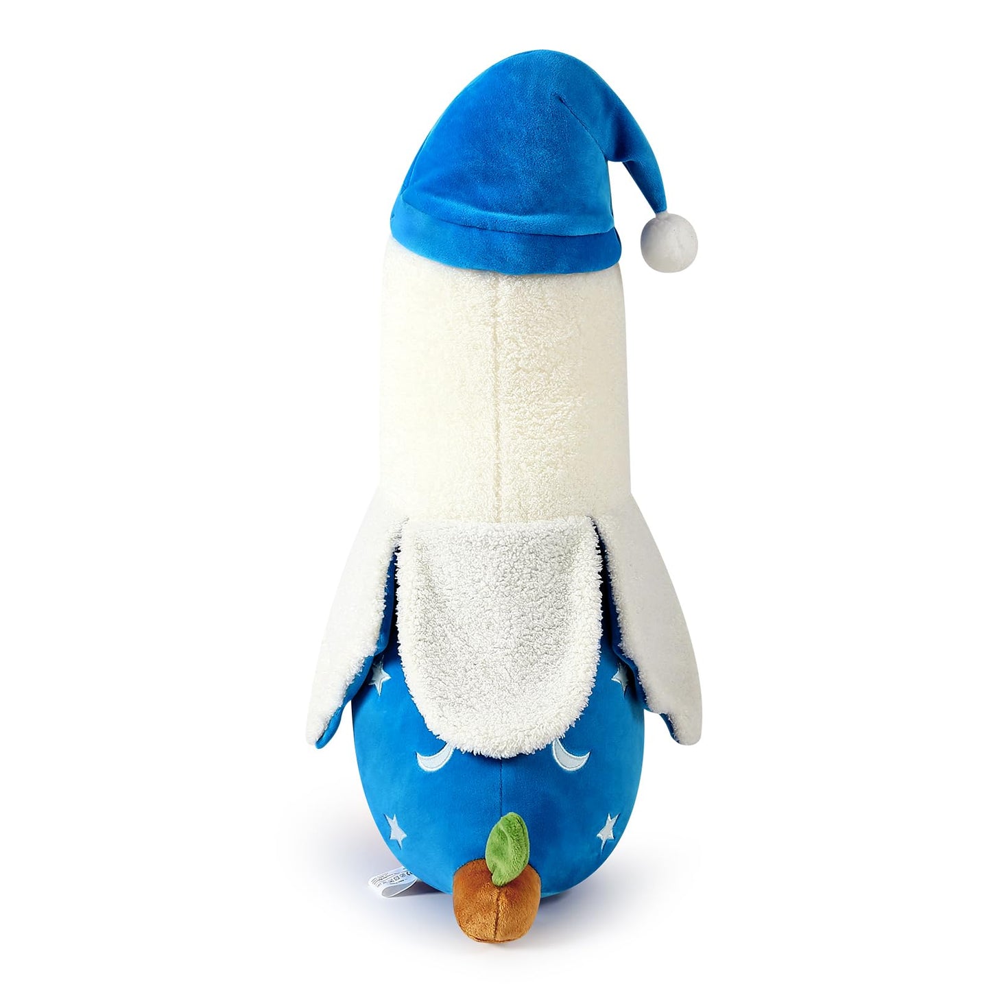 PEACH CAT Banana Duck Plush Pillow 19.7in – Nightcap Duck Stuffed Animal for Kids