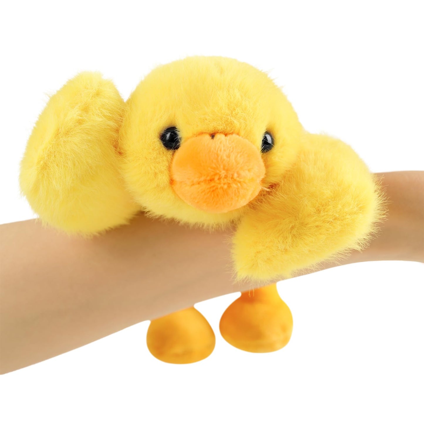 PEACH CAT Duck Plush – 7.8-Inch Soft Weighted Plush Toy, Yellow