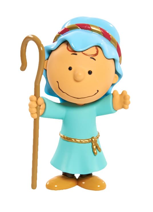 Peanuts Christmas Nativity Deluxe Figure Set – 7-Piece