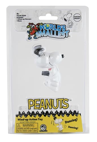 World’s Smallest Dancing Snoopy Wind-Up Toy | Peanuts Collectible Gift