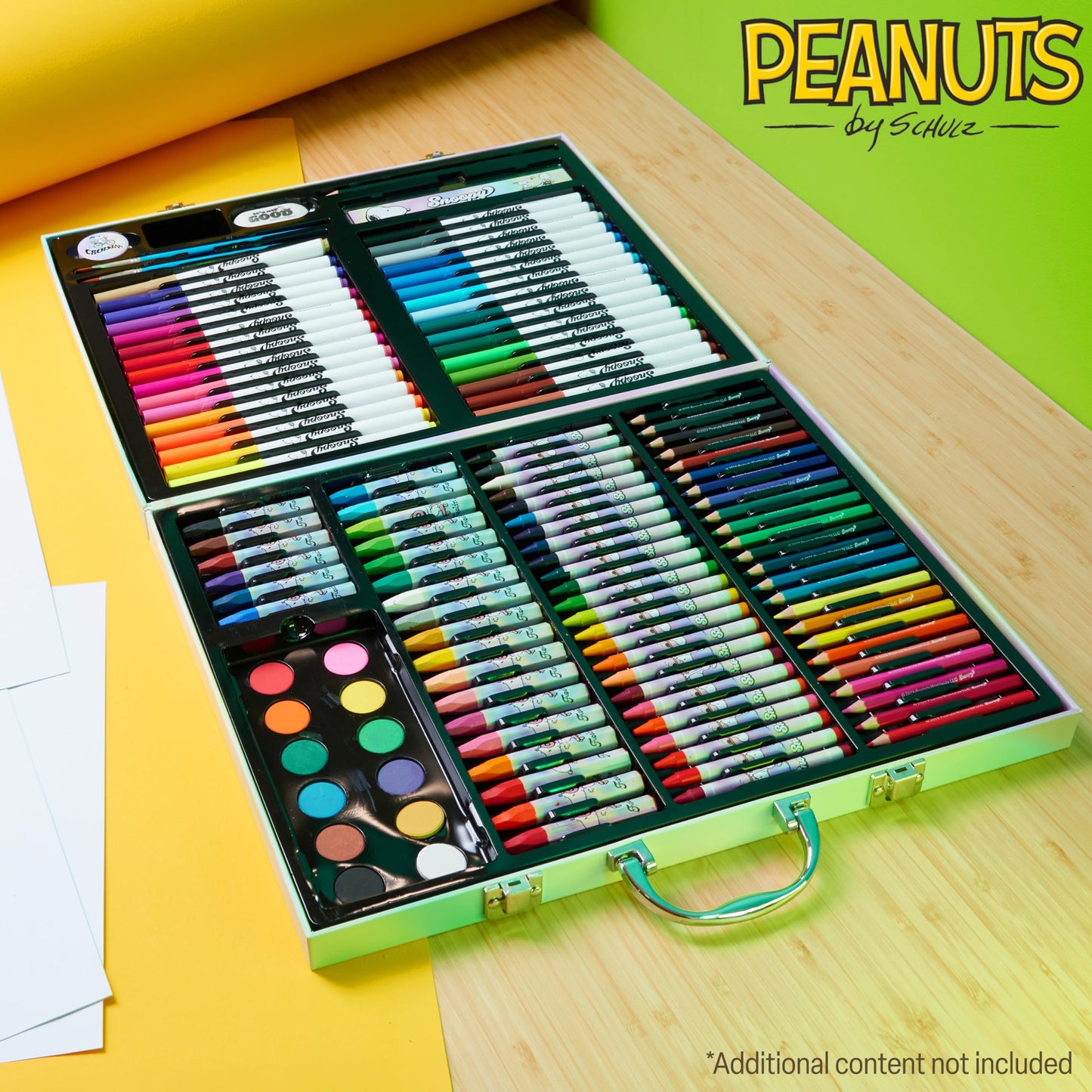 Peanuts Snoopy Inspiration Art Case – All-in-One Kids Drawing Kit