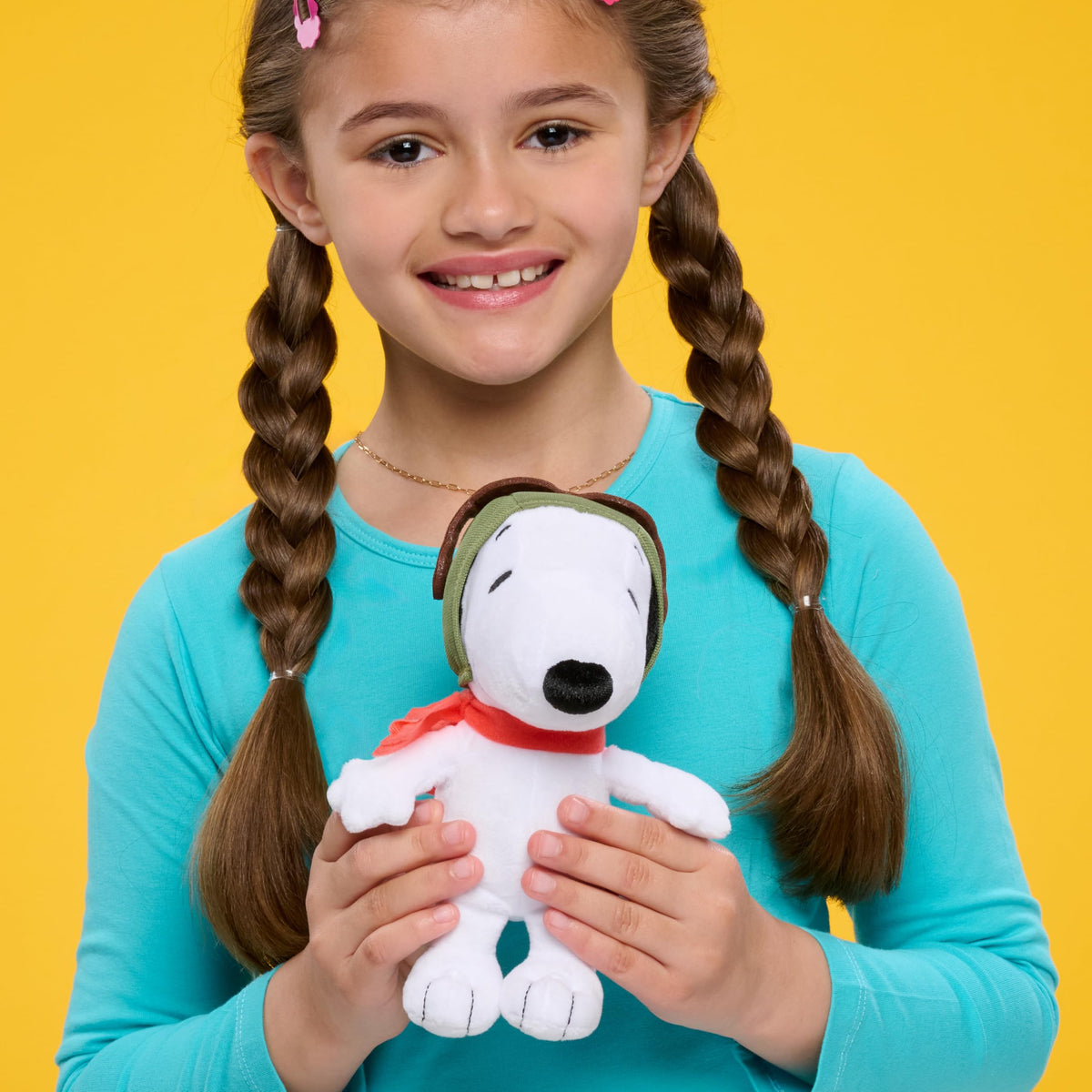 Peanuts Snoopy Flying Ace Bean Plush – 7-Inch Plush Toy for Kids 3+ | Just Play