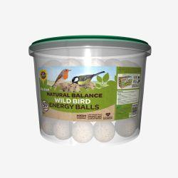 Peckish Natural Balance Energy Balls for Birds - 50 Ball Bucket 4kg