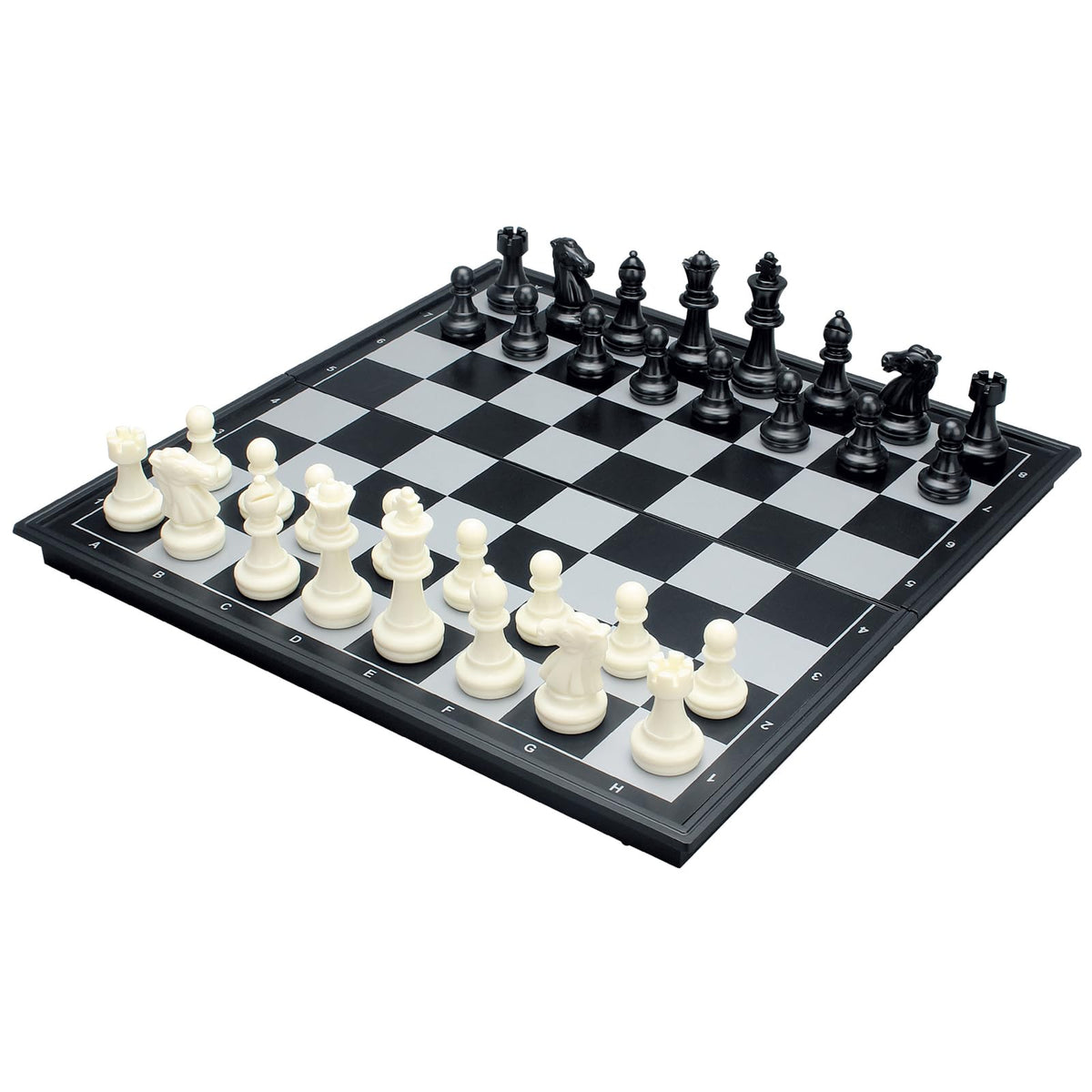 Pedolini Travel Chess Set – Magnetic Portable Folding Board (9.7 Inch, Medium)