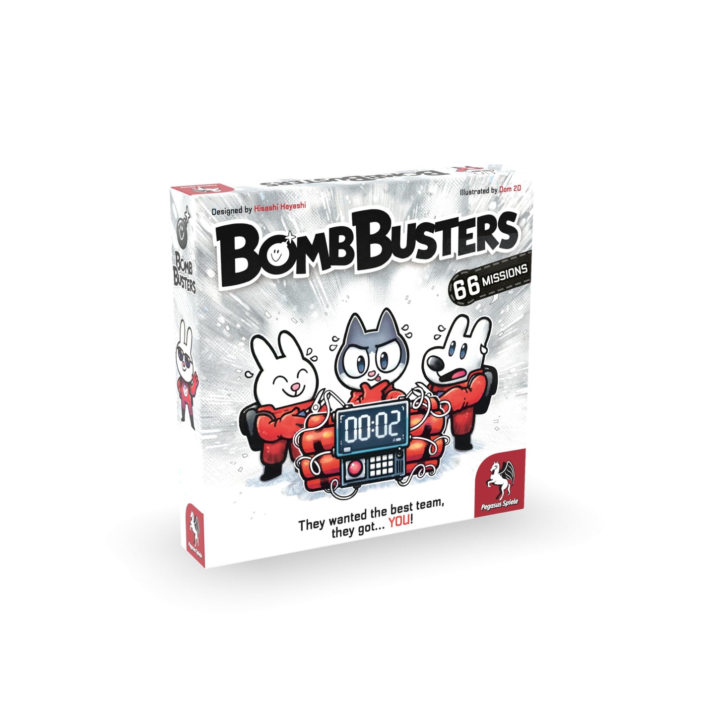 Pegasus Spiele Bomb Busters Board Game – Cooperative Bomb Defusal Missions