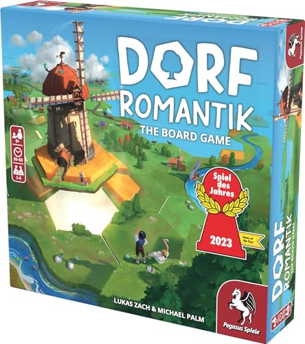 Pegasus Spiele Dorfromantik – The Board Game | Cooperative Landscape Tile-Laying