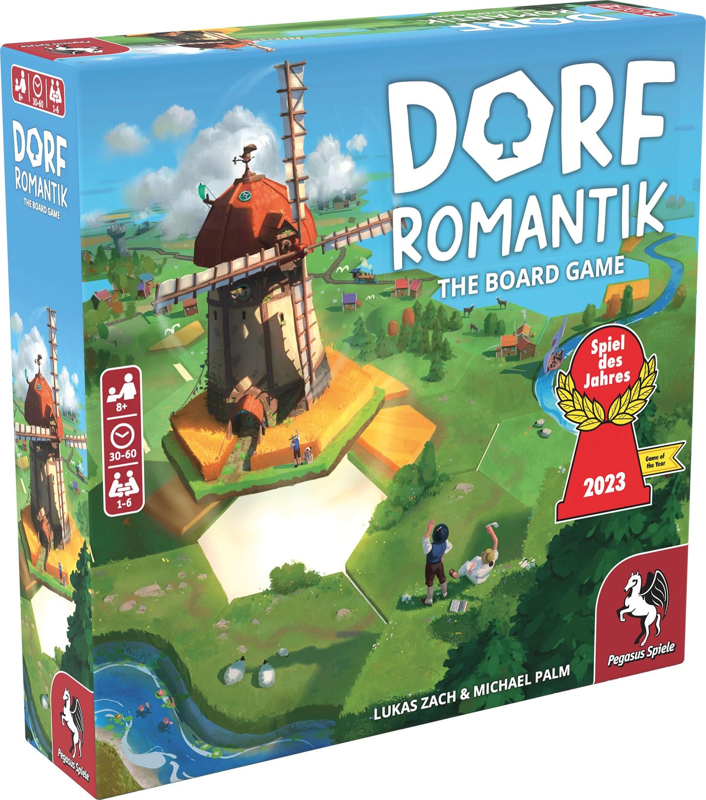 Pegasus Spiele Dorfromantik – The Board Game | Cooperative Landscape Tile-Laying