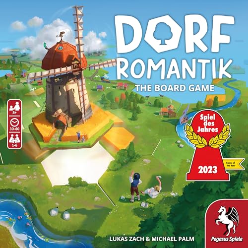 Pegasus Spiele Dorfromantik – The Board Game | Cooperative Landscape Tile-Laying