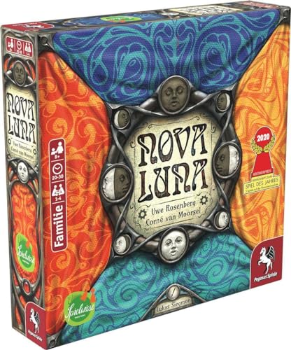 Nova Luna by Pegasus Spiele – Family Board Game for 1-4 Players | 20-30 Min