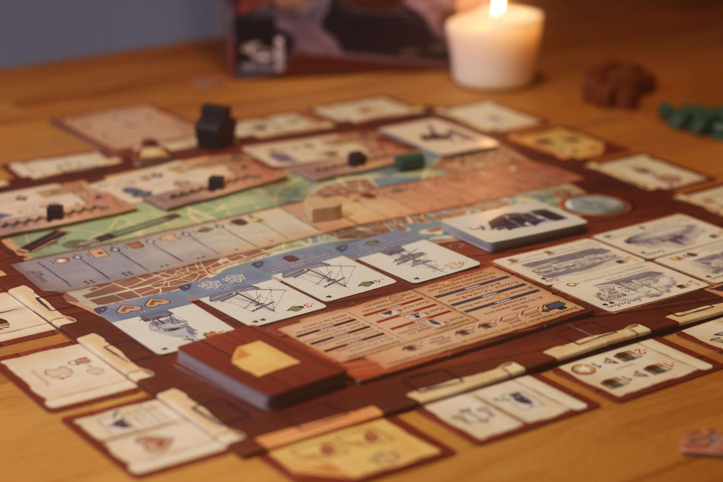 Pegasus Spiele Rival Cities Board Game - 2-Player Strategy Duel