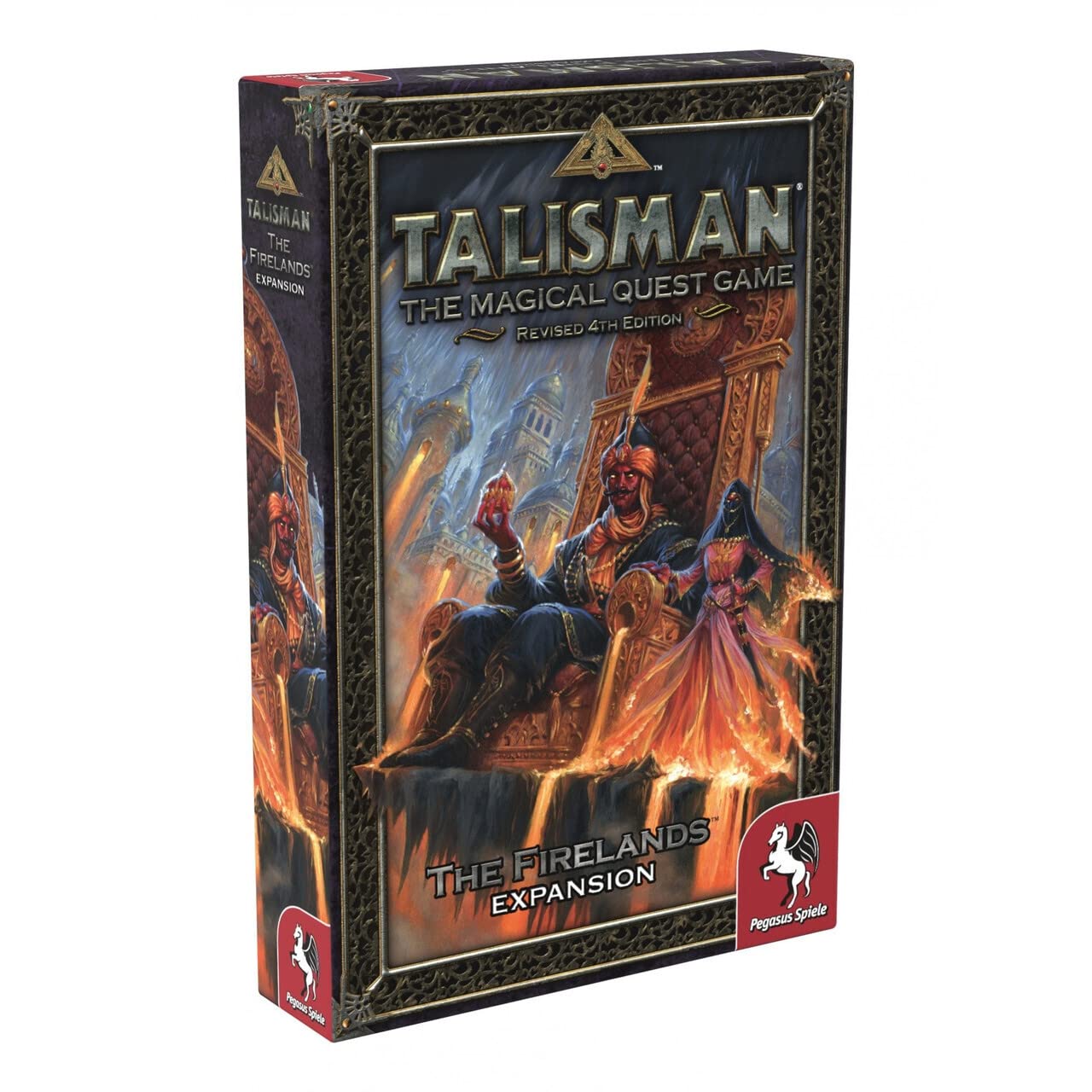 Pegasus Spiele Talisman: Firelands Expansion for Revised 4th Edition (Orange)