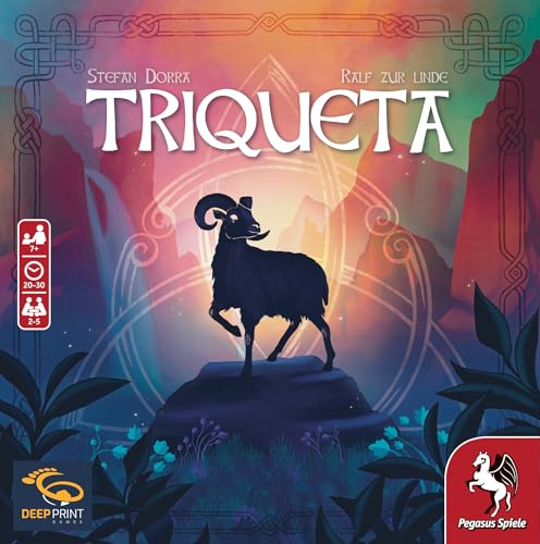 Triqueta - Celtic-Inspired Set Collection Board Game by Pegasus Spiele