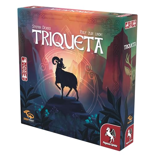 Triqueta - Celtic-Inspired Set Collection Board Game by Pegasus Spiele