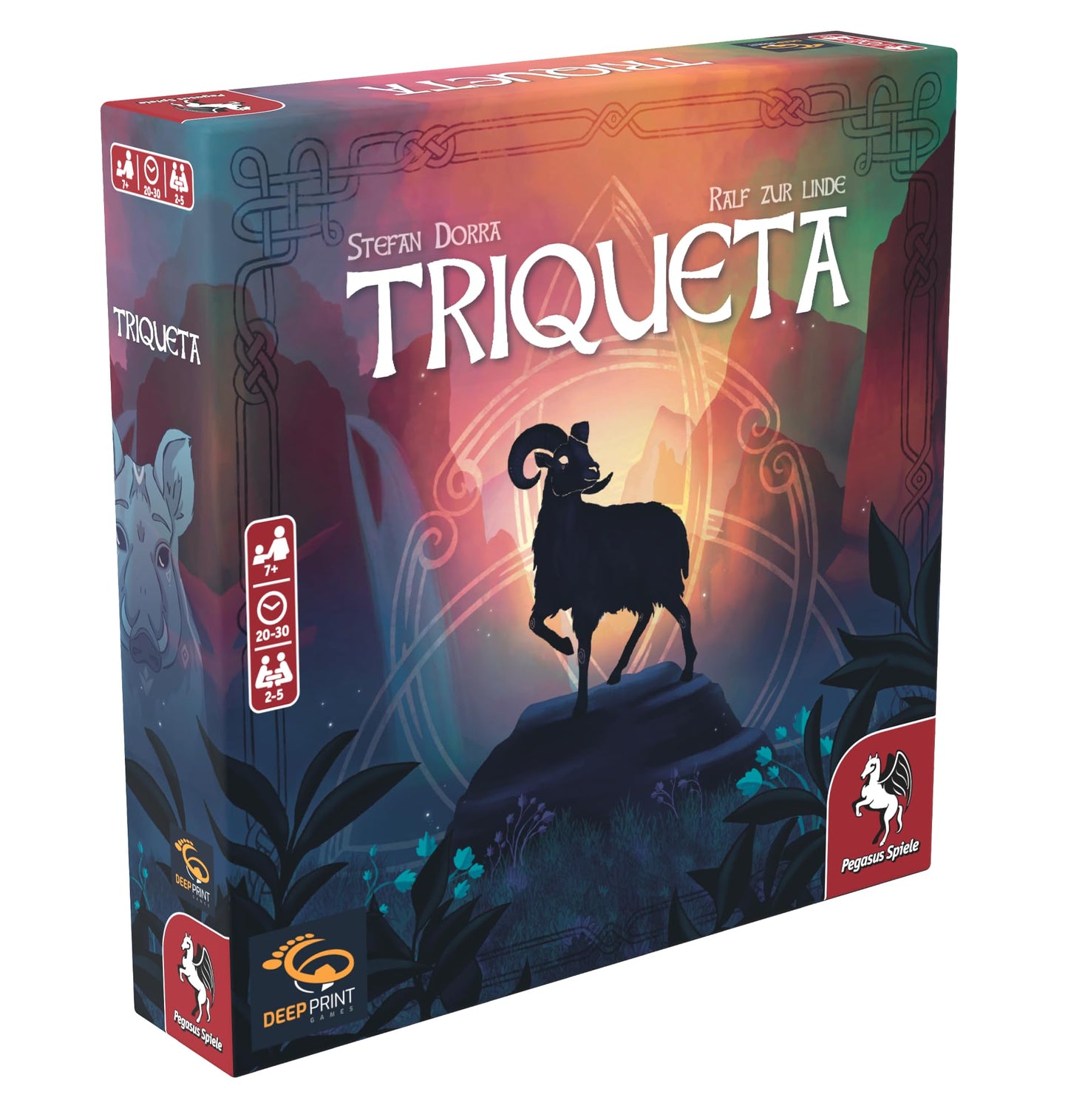 Triqueta - Celtic-Inspired Set Collection Board Game by Pegasus Spiele