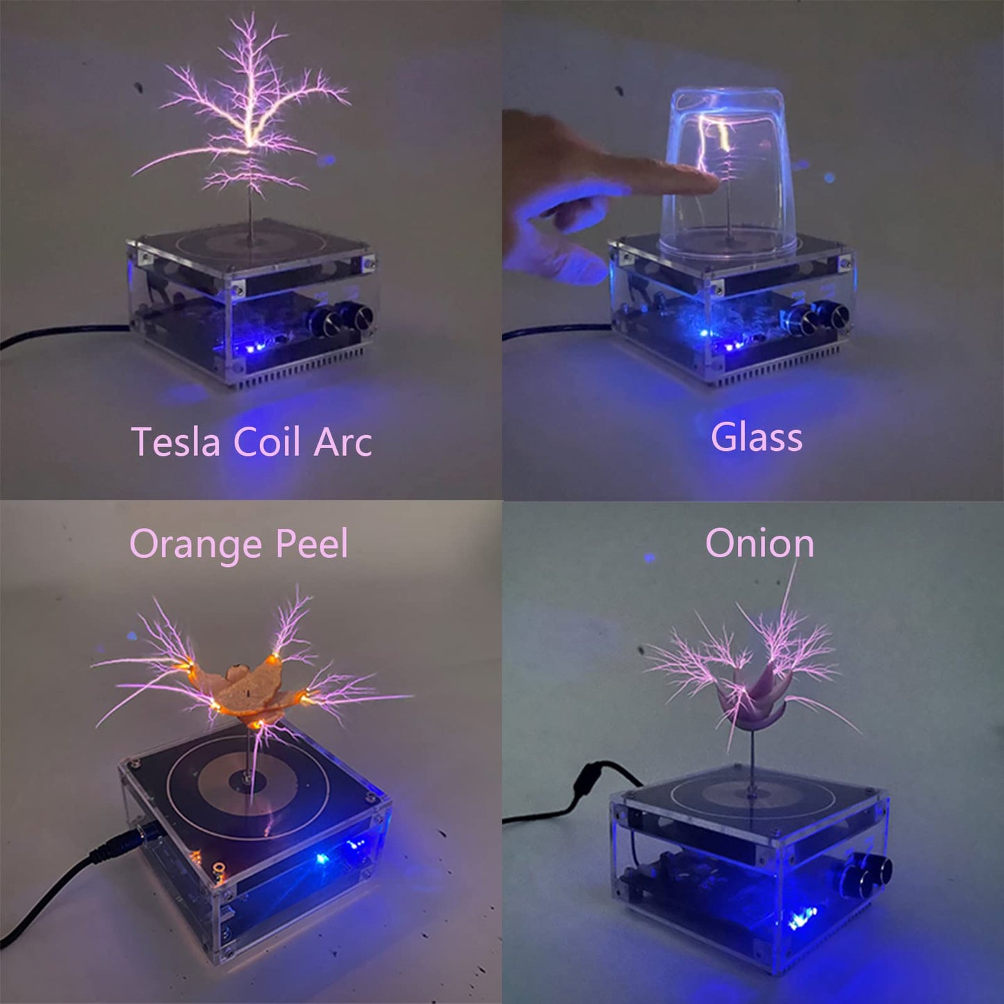 PEMENOL Musical Tesla Coil – Interactive Classroom Arc Plasma Demonstration Model