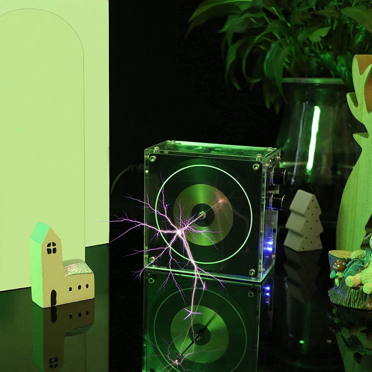 PEMENOL Musical Tesla Coil – Interactive Classroom Arc Plasma Demonstration Model