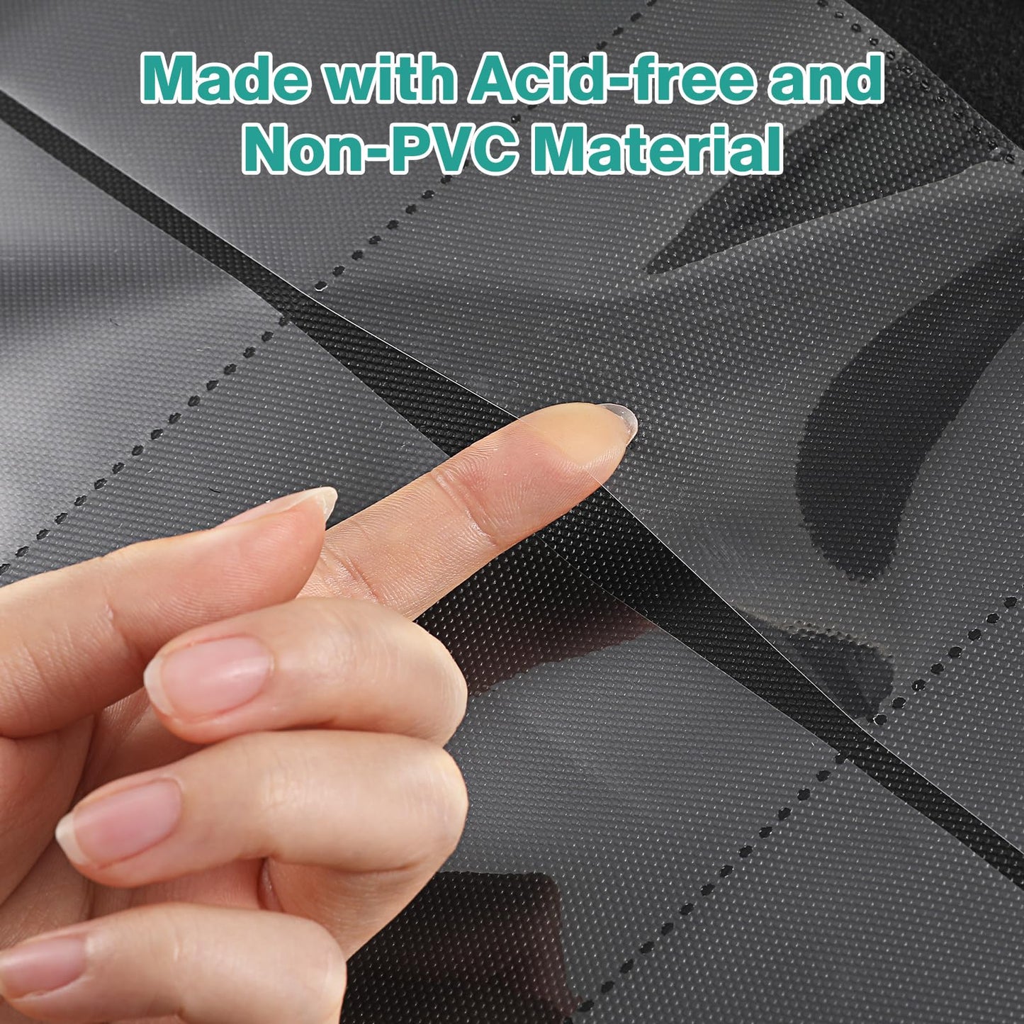 Pemocyny Toploader Binder – 160 Card Capacity, 4-Pocket PU Cover, 100 Toploaders Included