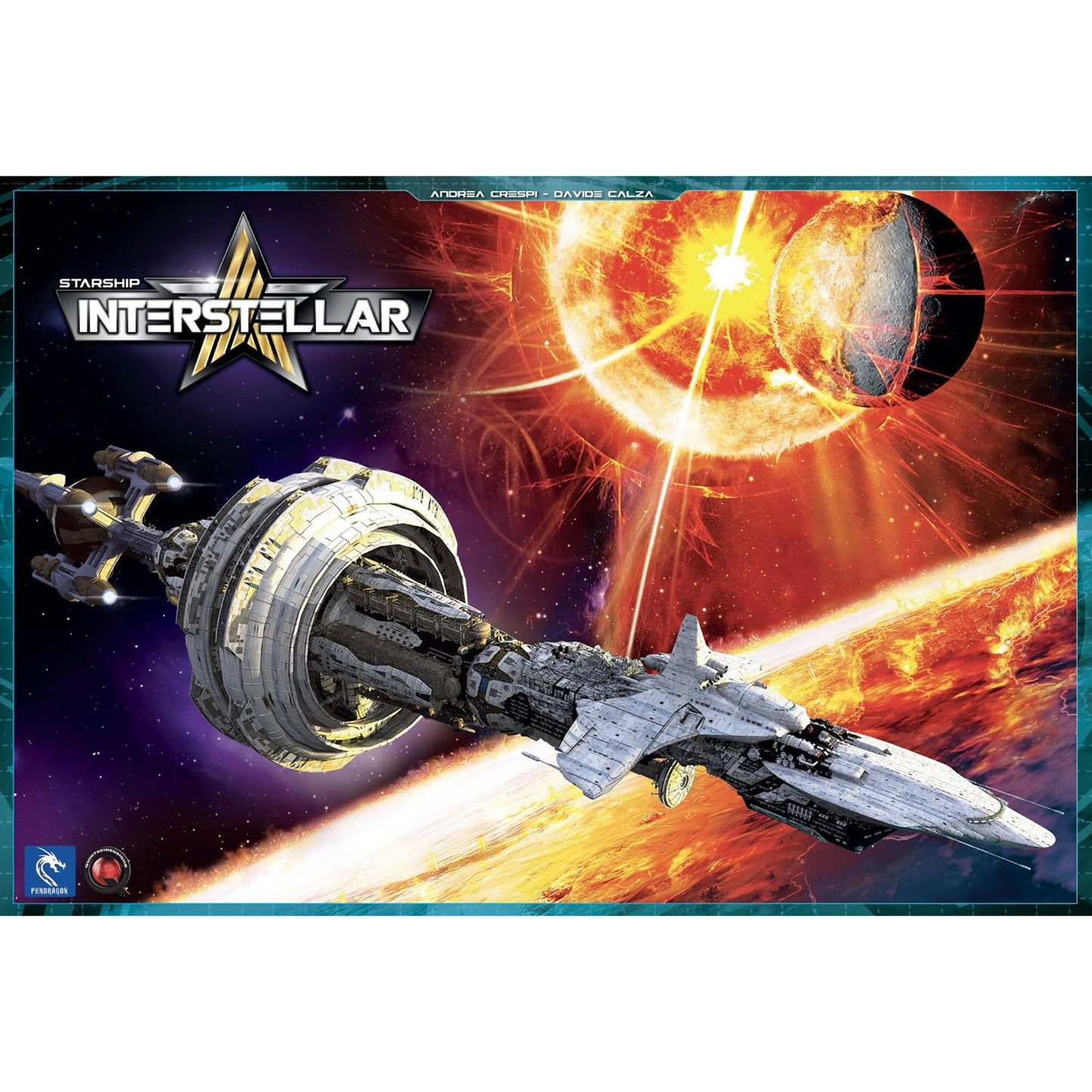 Pendragon Starship Interstellar – Strategy Board Game for 1-4 Players