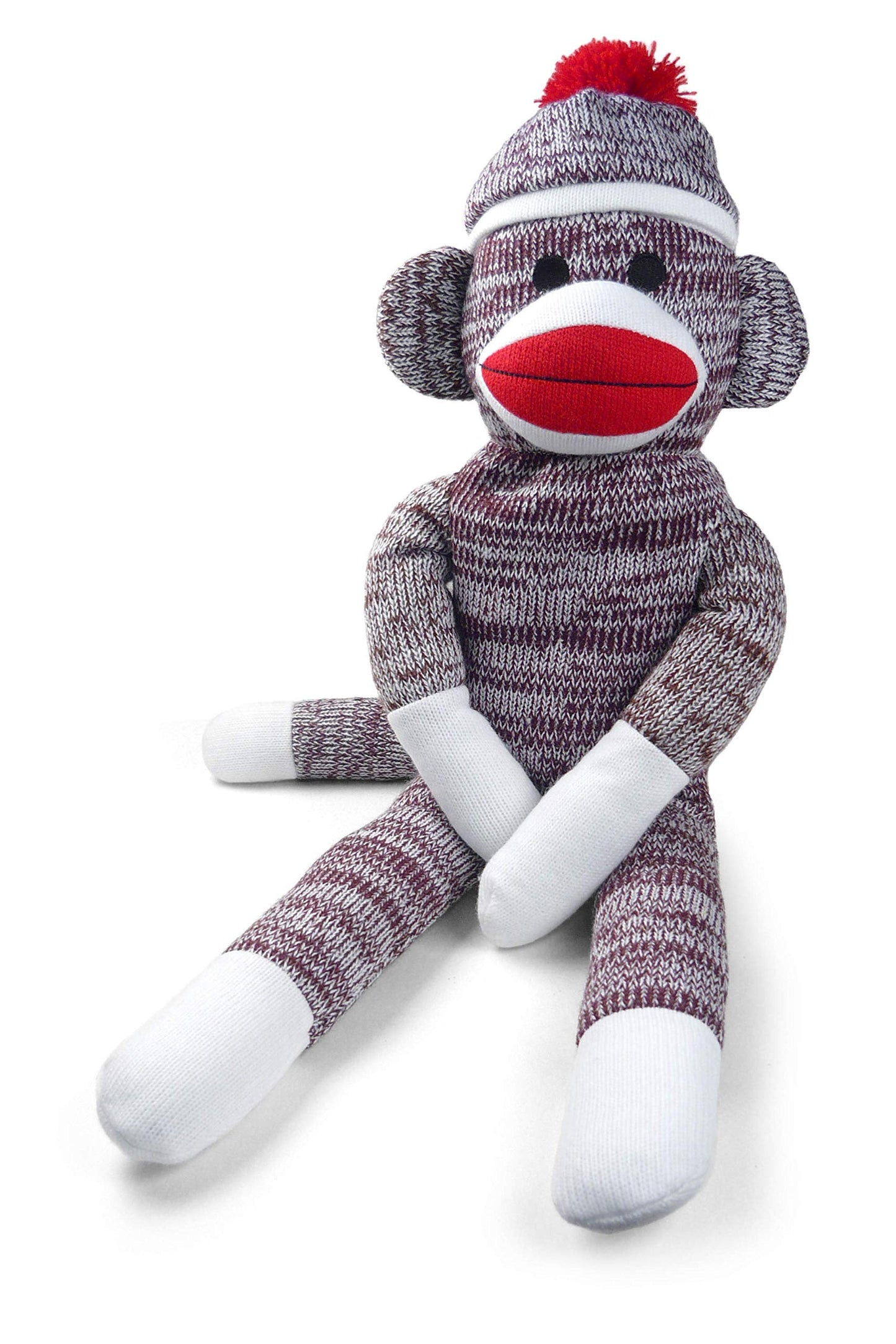 Pennington Bear Company The Original Sock Monkey - Hand-Knit Plush, 20-Inch