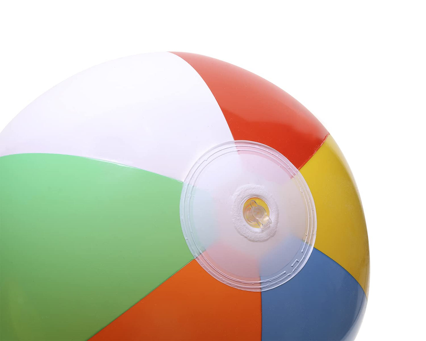 PENTA ANGEL Beach Balls 12 Inch – Rainbow 2 Pack for Pool, Beach & Parties