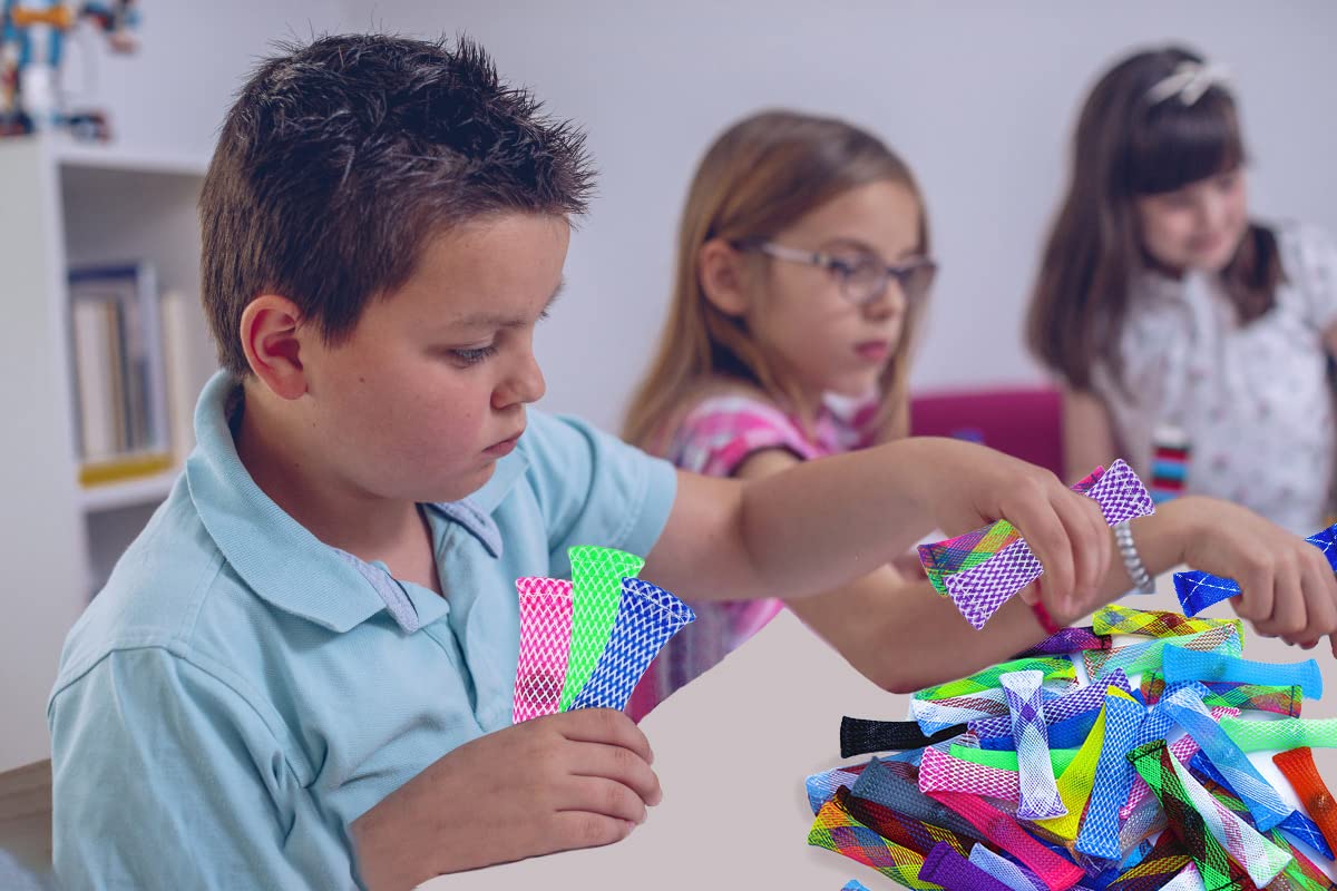 PenVinoo 42-Pack Marble Mesh Fidget Toys – Stress Relief & Focus for Adults & Students