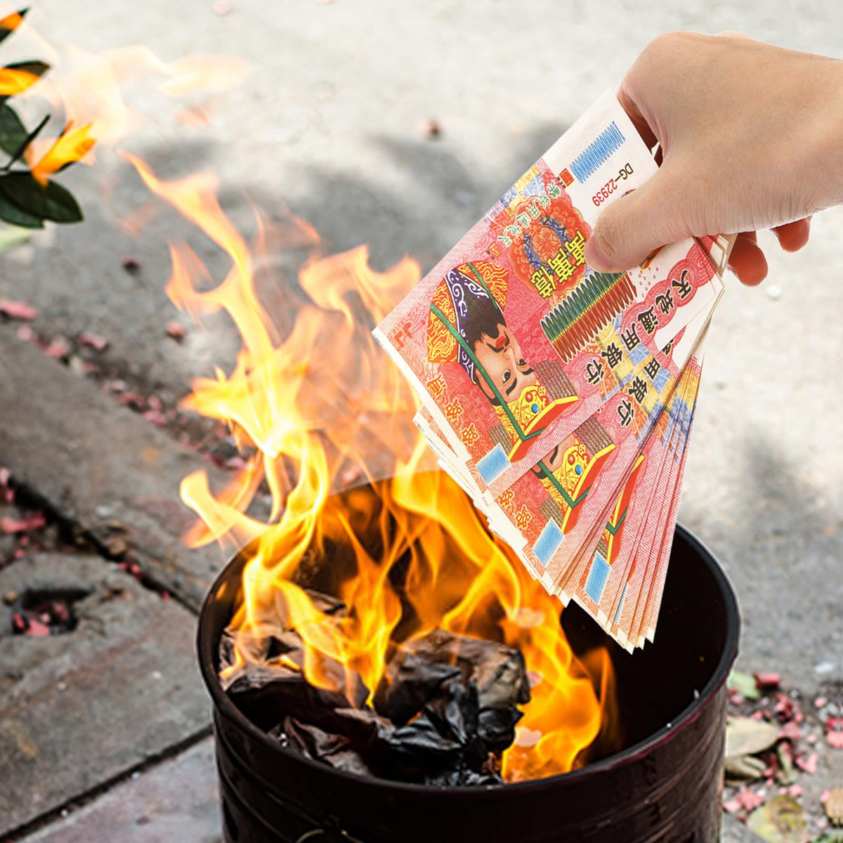 Peohud 1000 Pcs Ancestor Money – Jade Emperor Joss Paper for Ancestral Worship & Tomb-Sweeping