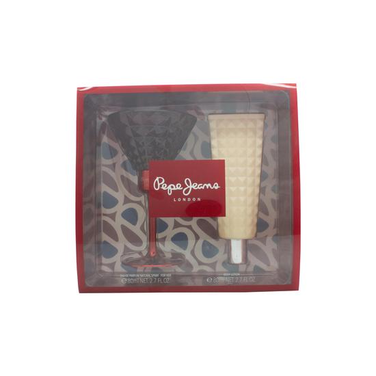 Pepe Jeans London Calling For Her Gift Set 80ml EDP + 80ml Body Lotion