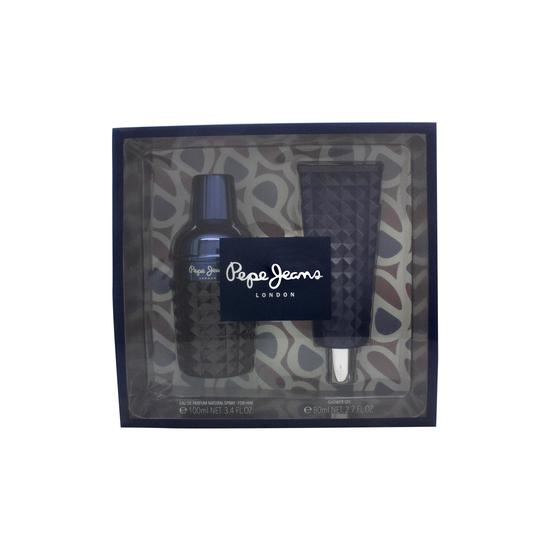 Pepe Jeans London Calling For Him Gift Set 100ml EDP + 80ml Shower Gel Men's Fragrance