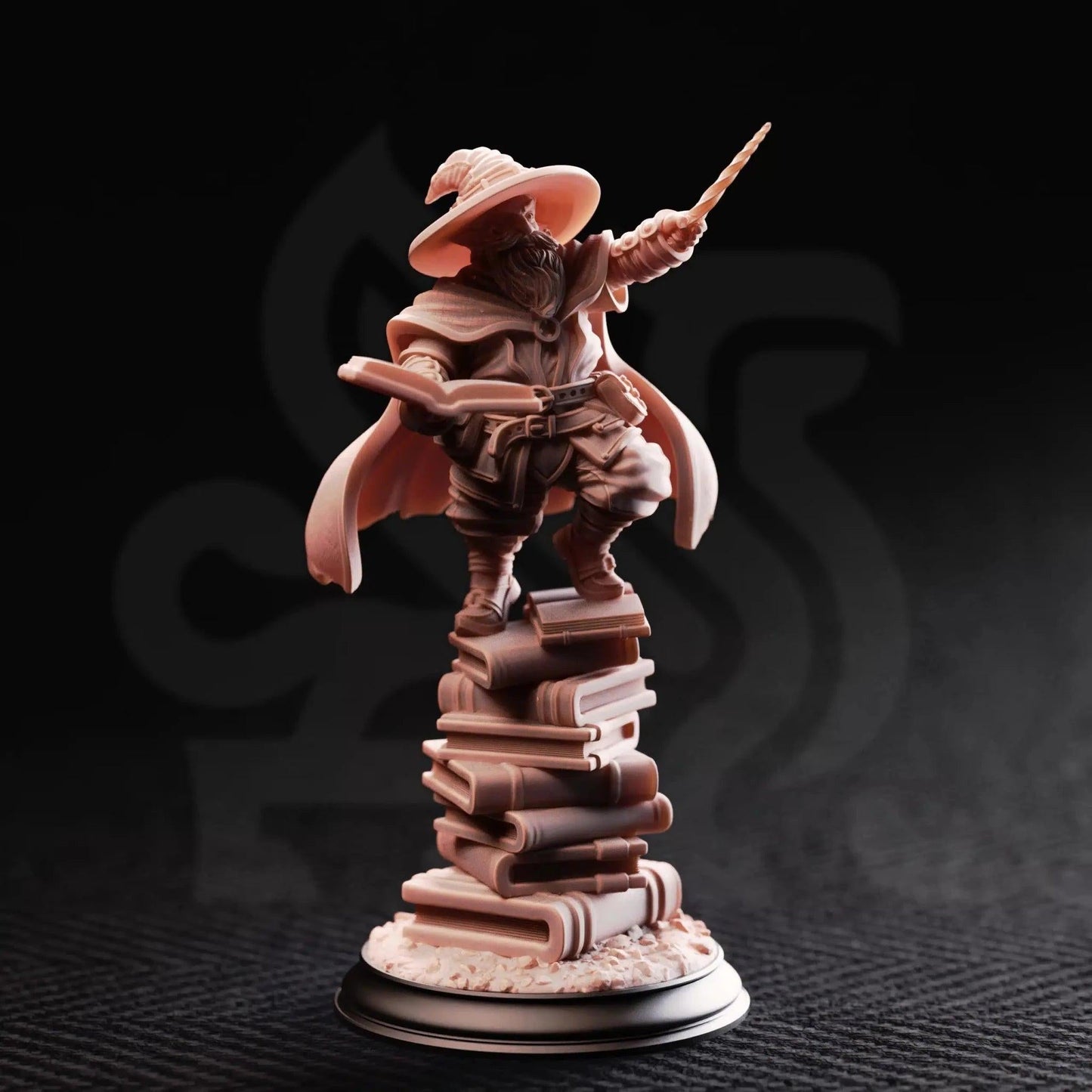 Pepitos the Manic – Professor of the Arcane - 3D Sorcerer Miniature