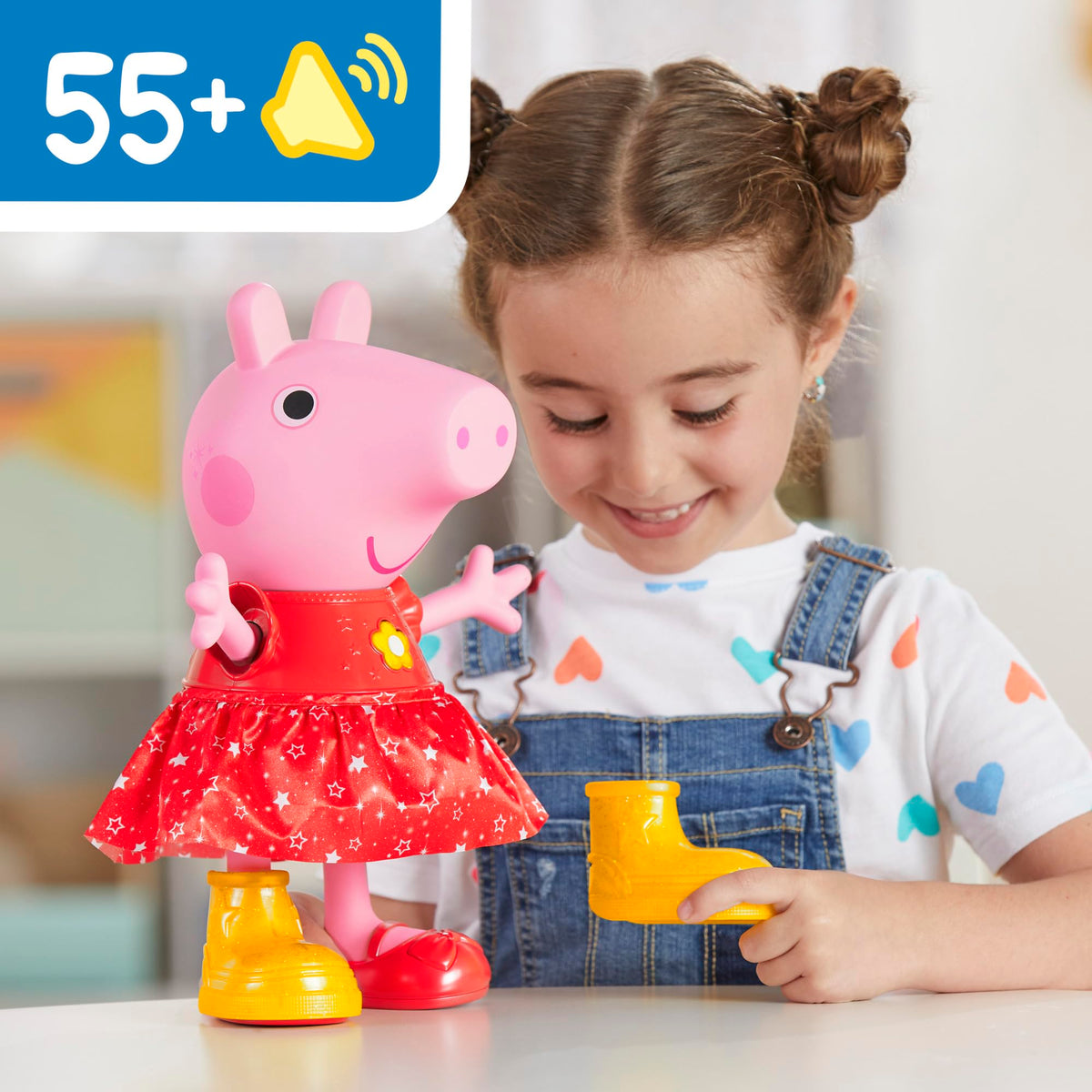 Peppa Pig Muddy Puddles Party Doll — Interactive Singing & Dancing Toy for Preschoolers (Ages 3+)
