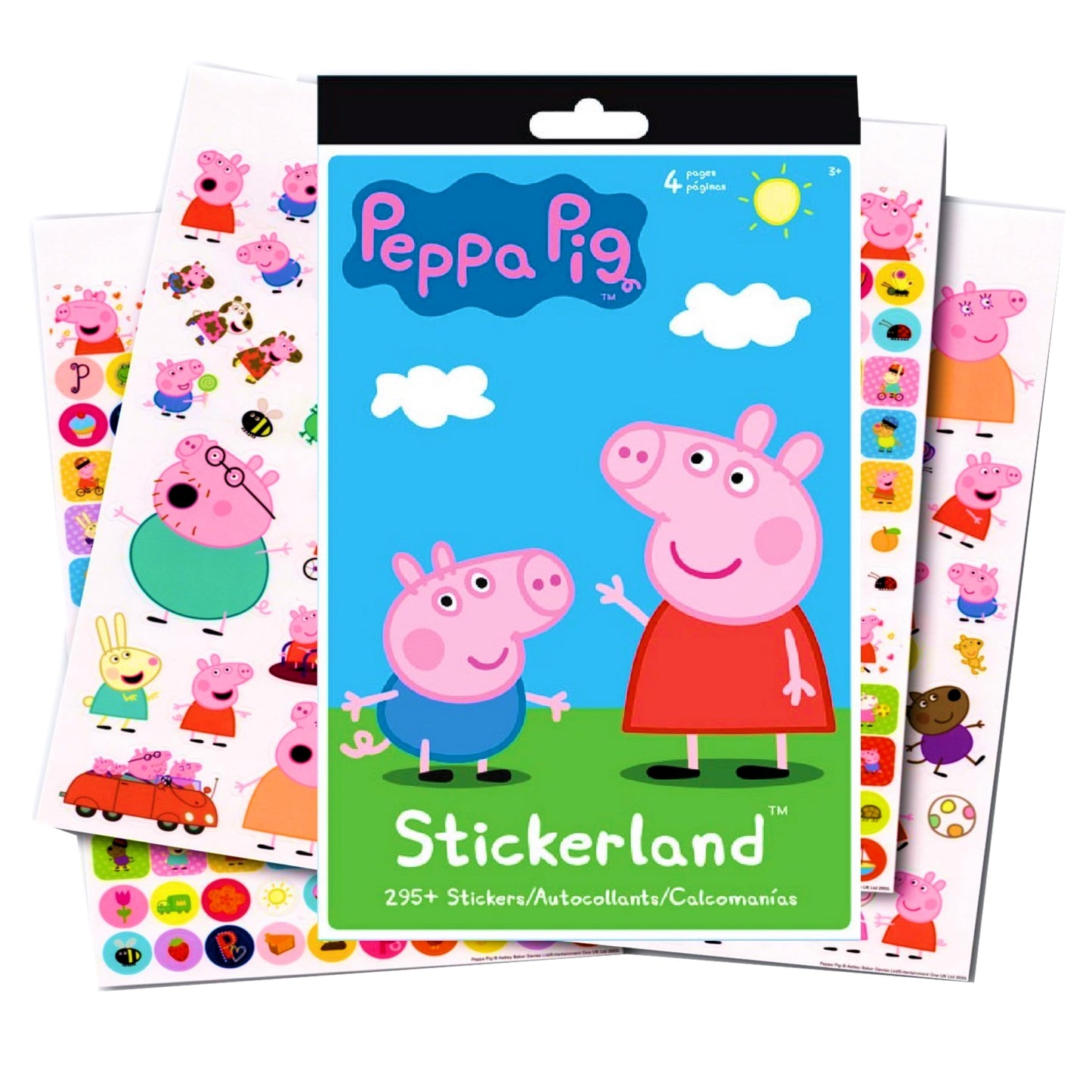 Peppa Pig Coloring and Activity Set – 80-Page Coloring Book, Stickers & Door Hanger