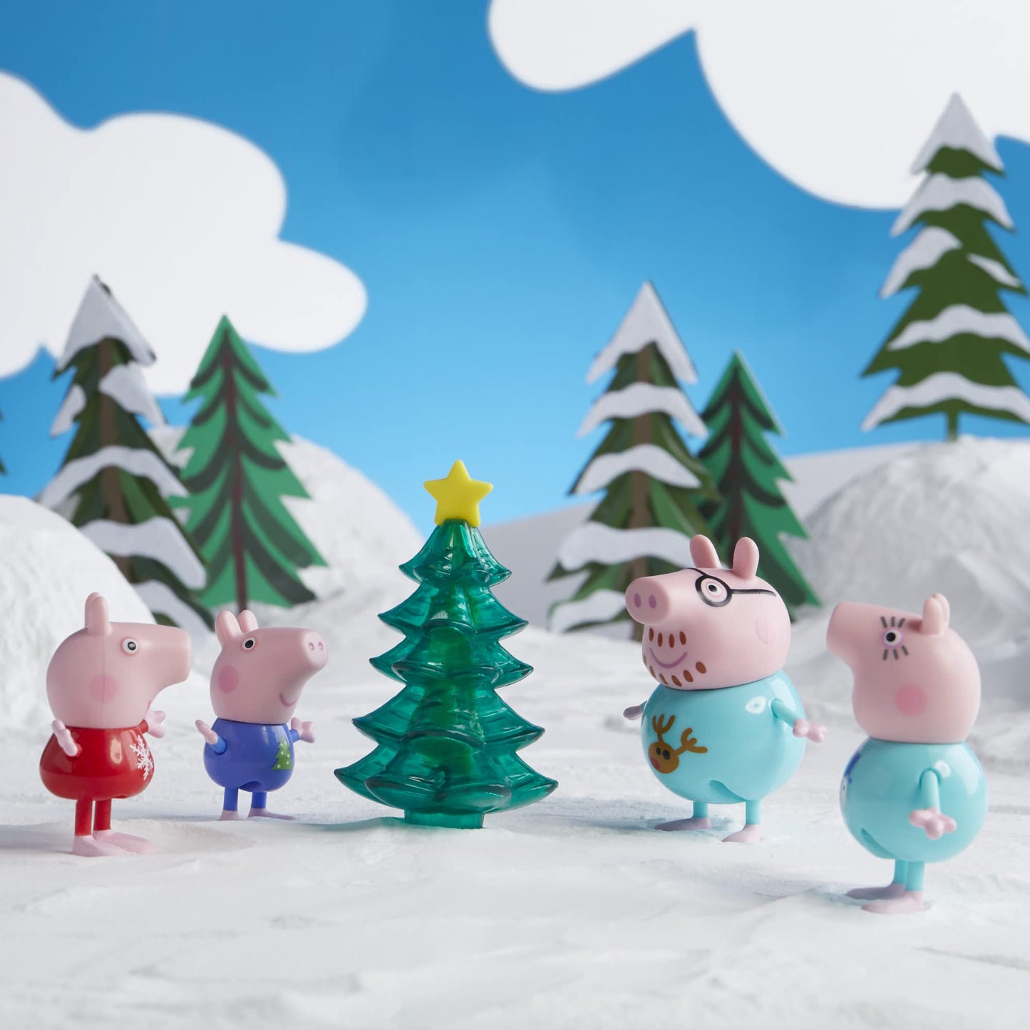Peppa Pig Peppa’s Kids Advent Calendar – 24 Surprises & 4 Holiday Family Figures | Ages 3+