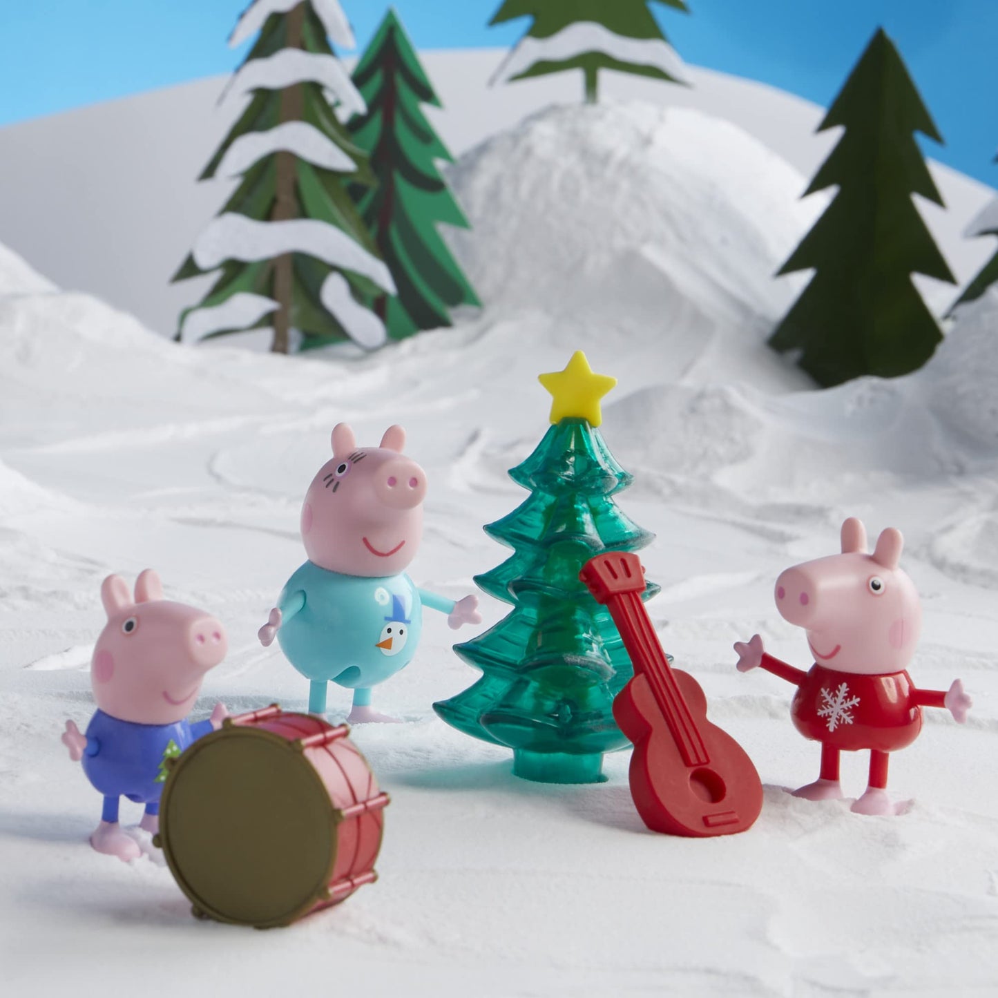 Peppa Pig Peppa’s Kids Advent Calendar – 24 Surprises & 4 Holiday Family Figures | Ages 3+