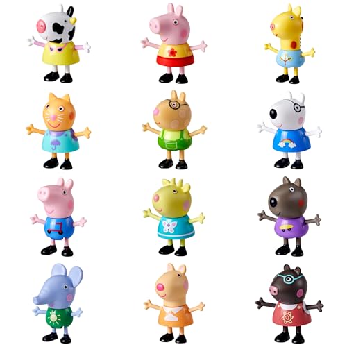 Peppa Pig Toys - Peppa's Friends Surprise: 1 of 12 Greta Pig Figures for Collectors