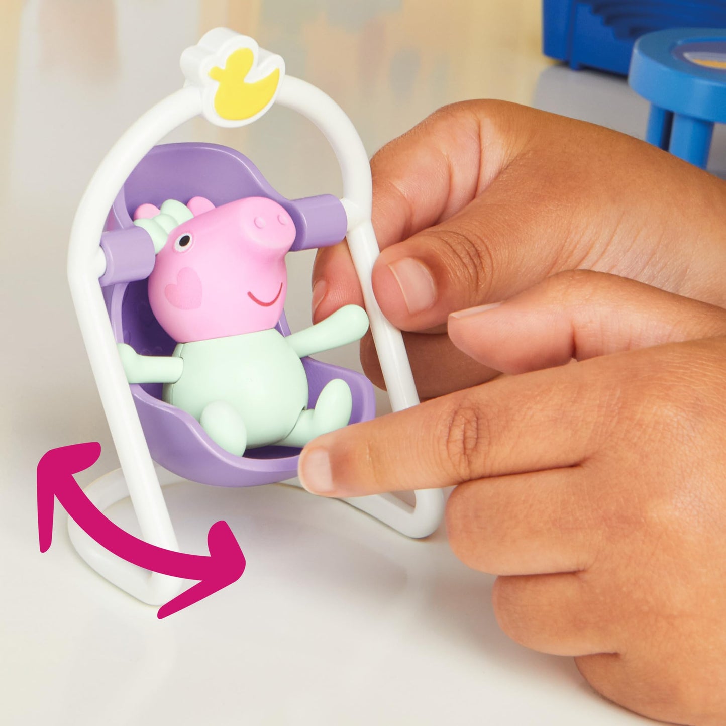 Peppa Pig Big Family House Playset with Baby Evie – 2025 Edition (3 Figures, 11 Accessories)