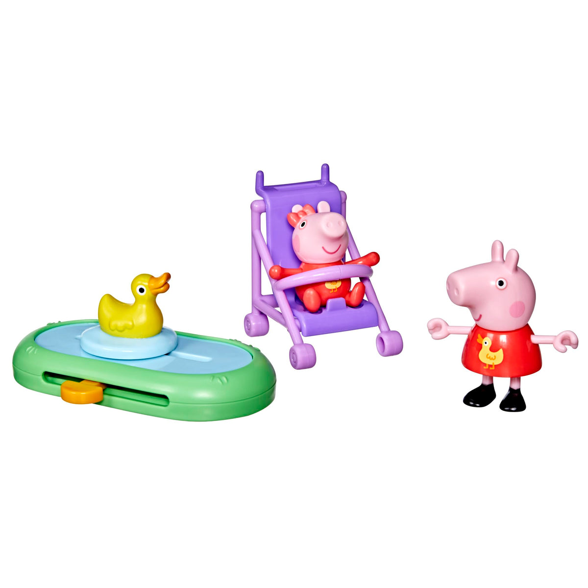 Peppa Pig Park Fun Playset – 2 Figures & 2 Accessories | Preschool Toys for Ages 3+