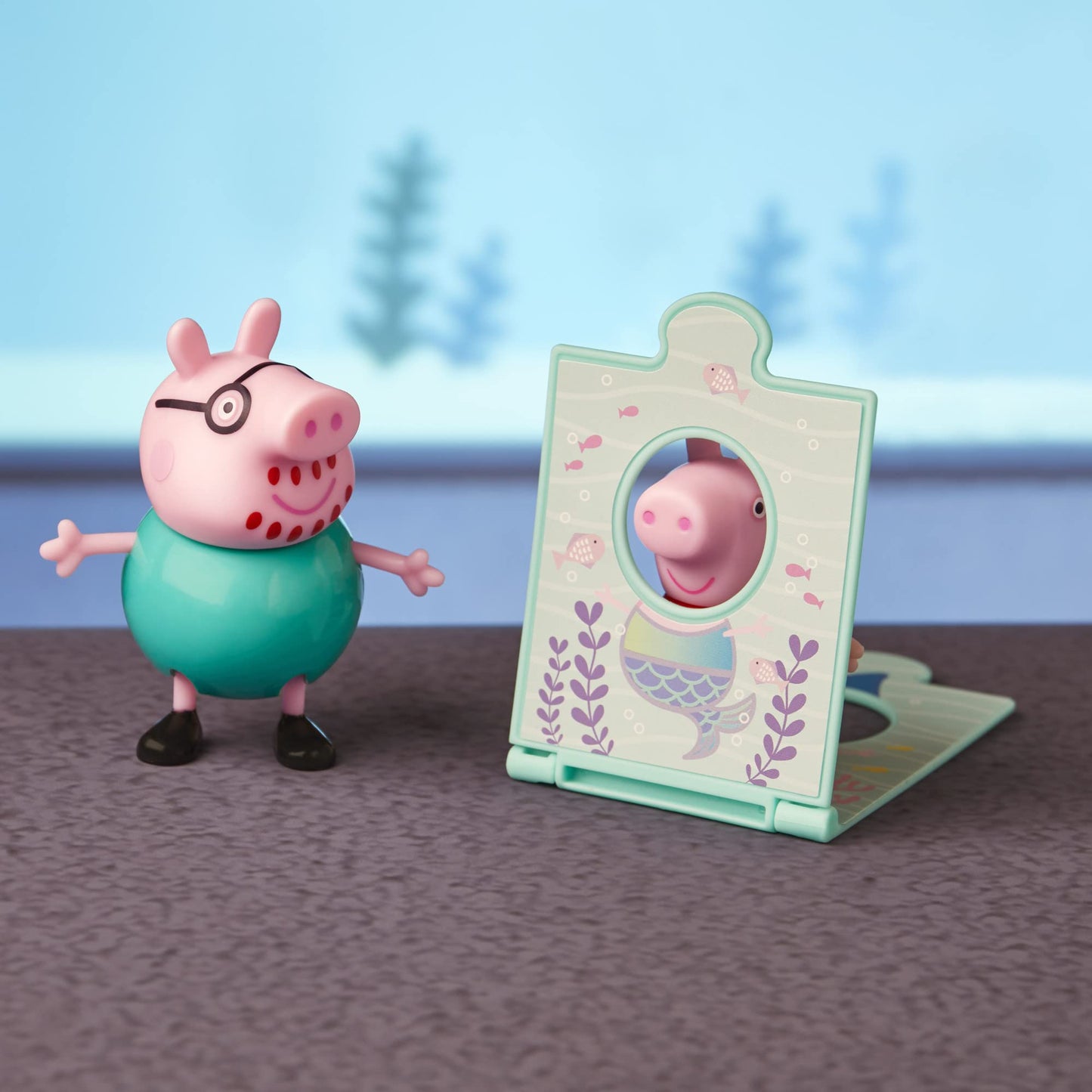 Peppa Pig Peppa’s Adventures Aquarium Adventure Playset – 4 Figures & 8 Accessories | Ages 3+