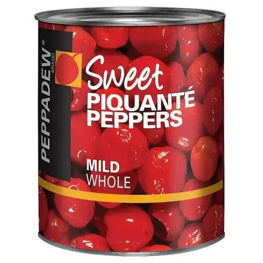 PEPPADEW® Sweet Piquanté Peppers Mild Whole 3.0kg (Drained Weight 1.2kg)
