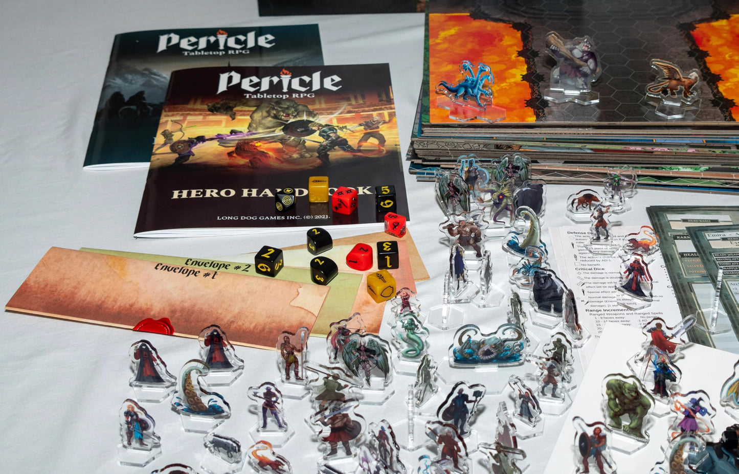 Pericle Gathering Darkness (Core Game) – App-Assisted TTRPG for 1–4 Players