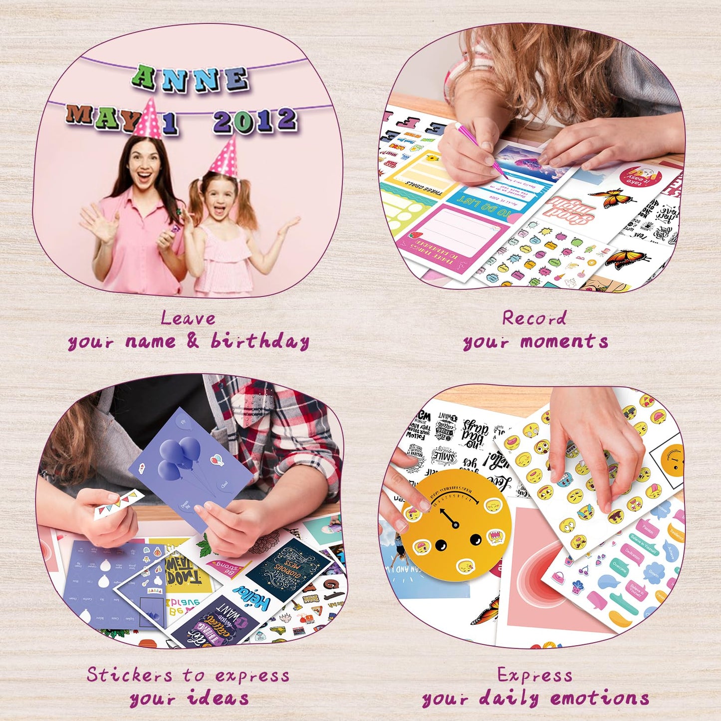 PERRYHOME 1300+ Pcs Wall Collage Kit for Teens | DIY Bedroom Decor for Teen Girls