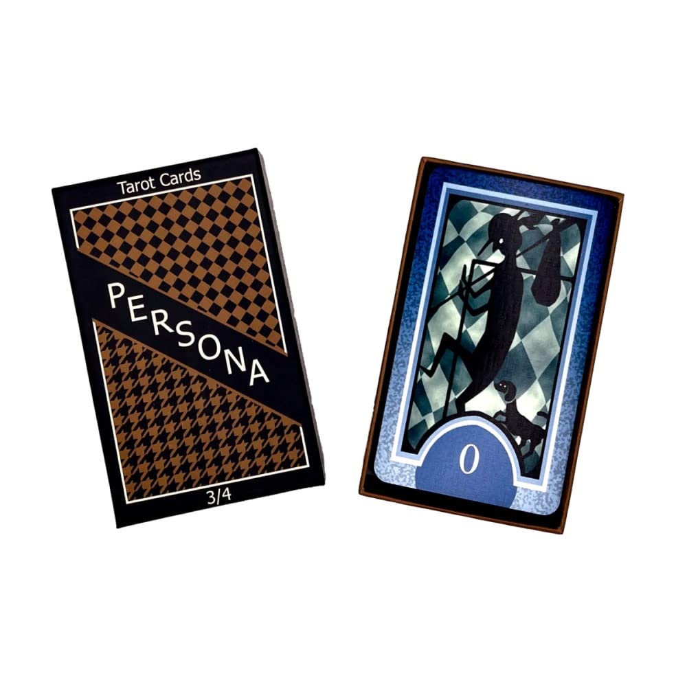 Persona 5 Tarot Deck: 78-Card Complete Set + 7 Extras | 85 Cards in Rigid Matte Box